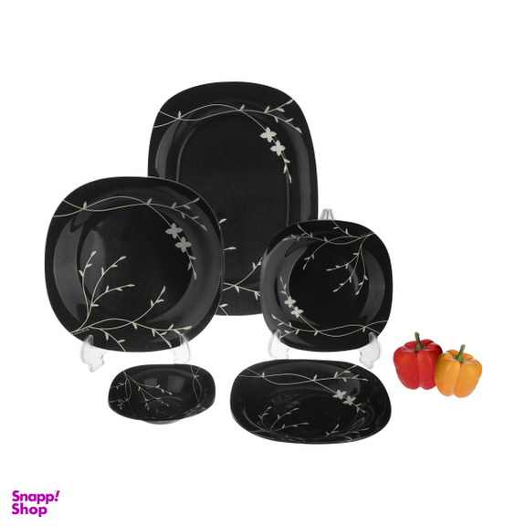 سرویس غذاخوری 25 پارچه آذین اوپال (Azinopal) کد 418