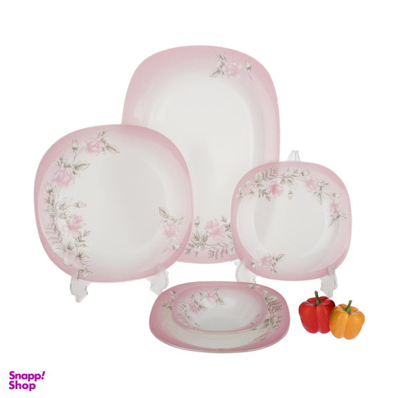 سرویس غذاخوری 25 پارچه آذین اوپال (Azinopal) کد 418