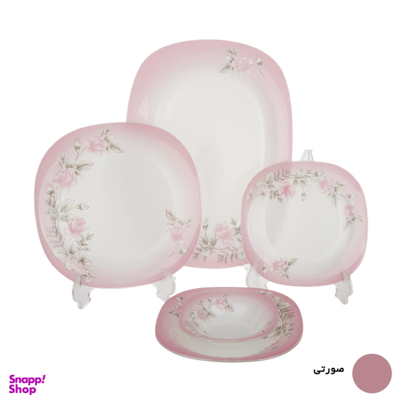 سرویس غذاخوری 25 پارچه آذین اوپال (Azinopal) کد 418