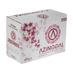 سرویس غذاخوری 25 پارچه آذین اوپال (Azinopal) کد 418