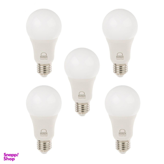 بسته 5 عددی لامپ ال ای دی 10 وات بروکس مدل 5322-A60 پایه E27