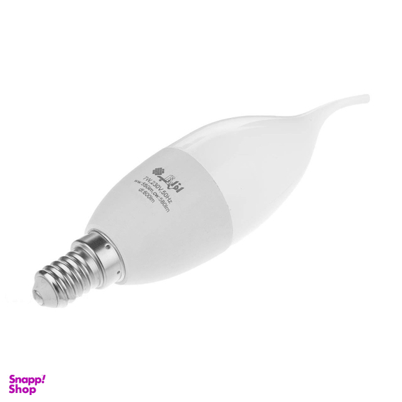 لامپ ال ای دی 7 وات افراتاب مدل AF-TC37-7W پایه E14 بسته 5 عددی