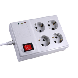 چندراهی برق و محافظ ولتاژ پارت الکتریک مدل PE-4S3M