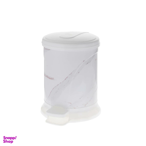 ست سطل زباله و فرچه ونوس پلاستیک (Venus Plastic) مدل سنگی 20