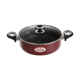 قابلمه کوتاه گرانیتا زرساب با در شیشه ای مدل GT-424KG سایز 24
