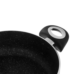 قابلمه کوتاه گرانیتا زرساب با در شیشه ای مدل GT-424KG سایز 24