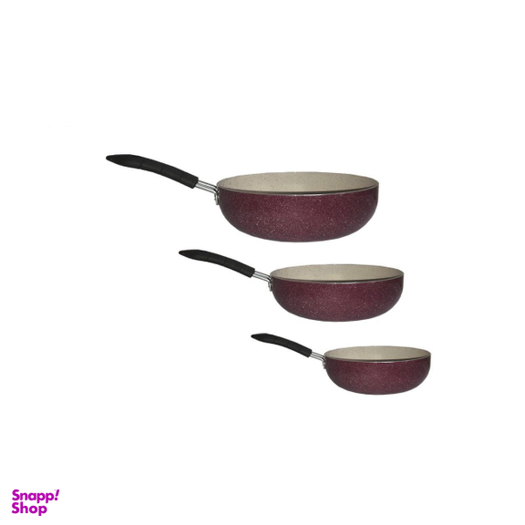 سرویس تابه 3 پارچه گرانیتی سورنا (Sorena) مدل SML3251