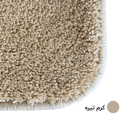 پادری پالاز مدل الماس طرح پرزبلند سایز 80x50 سانتی متر