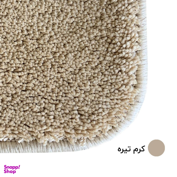 پادری پالاز مدل الماس طرح پرزبلند سایز 80x50 سانتی متر