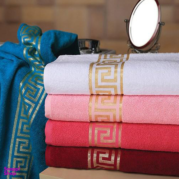 حوله حمام آذرریس تبریز طرح ورساچه سایز 100×160 سانتی متر