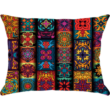 کاور کوسن مدل C2-10525 چند رنگ سایز 33*47 سانتی‌ متر