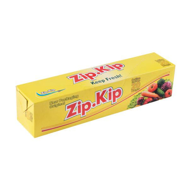 کیسه زیپ دار زیپ کیپ مدل MD1053 بسته 20 عددی رنگ زرد