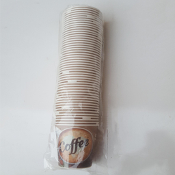 لیوان یکبار مصرف کاغذی مدل 220CC بسته 50 عددی چند رنگ