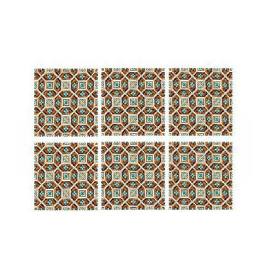 زیر بشقابی کد U1-42092 ست 6 عددی چند رنگ سایز 30*30 سانتی‌ متر