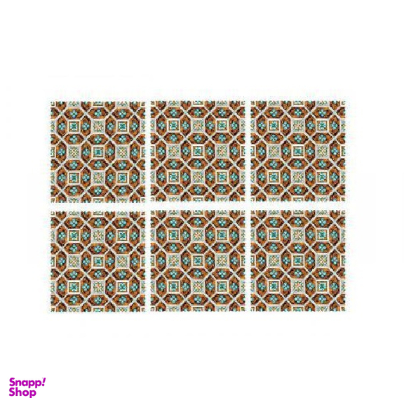 زیر بشقابی کد U1-42092 ست 6 عددی چند رنگ سایز 30*30 سانتی‌ متر