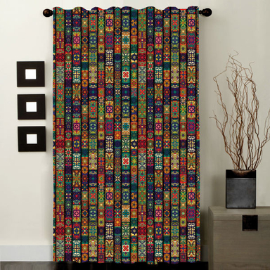 پرده مدل C5-50075 ارتفاع 270x140سانتی‌ متر چند رنگ