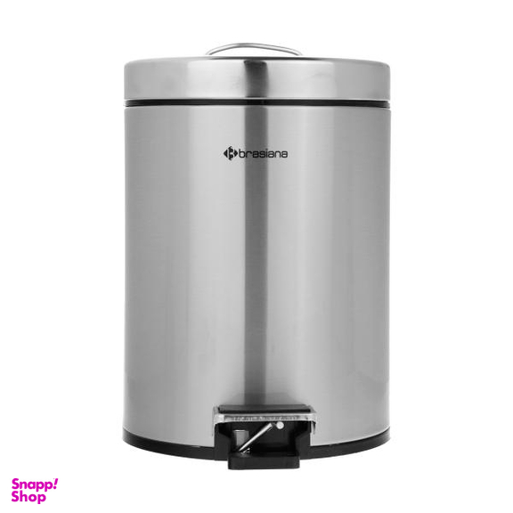 سطل زباله پدالی براسیانا مدل BPB-120-1 ظرفیت 5 لیتر