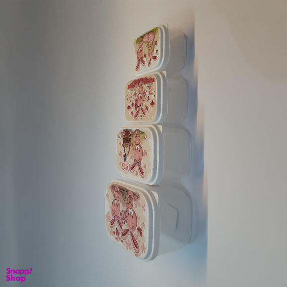 ظرف نگهدارنده زیبا مدل 4 مجموعه 4 عددی