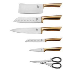 سرویس چاقو آشپزخانه 8 پارچه جی فی نی کد N.G.08
