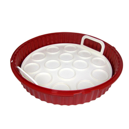 ظرف کیک کیولوکس (QLUX) گرد مدل L654