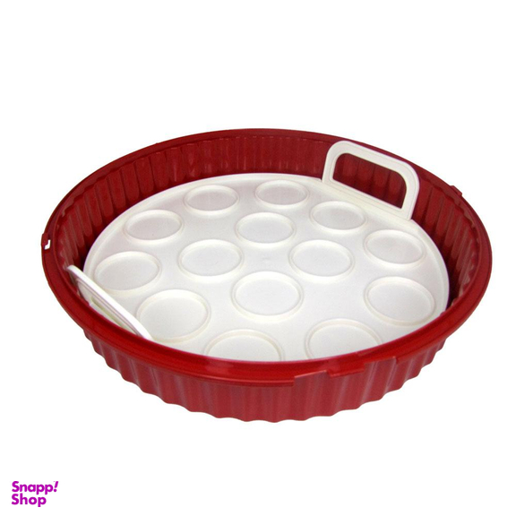 ظرف کیک کیولوکس (QLUX) گرد مدل L654