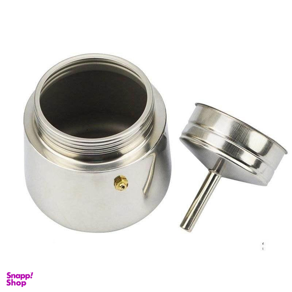 قهوه جوش آینوکس(INOX) مدل موکااستیل 6کاپ