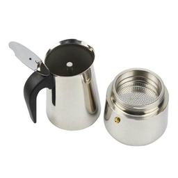 قهوه جوش آینوکس(INOX) مدل موکااستیل 6کاپ