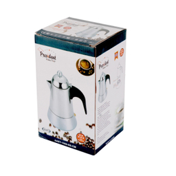 قهوه جوش آینوکس(INOX) مدل موکالوکس 6کاپ