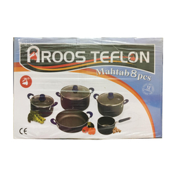 سرویس پخت و پز 8 پارچه عروس مدل Mahtab