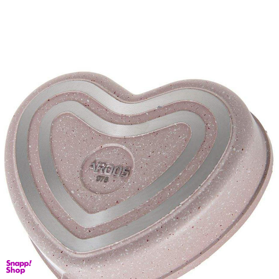 تابه عروس مدل hm383 طرح قلبی سایز 13