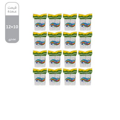 دستمال حوله ای ساحل کد 06 بسته 12 عددی