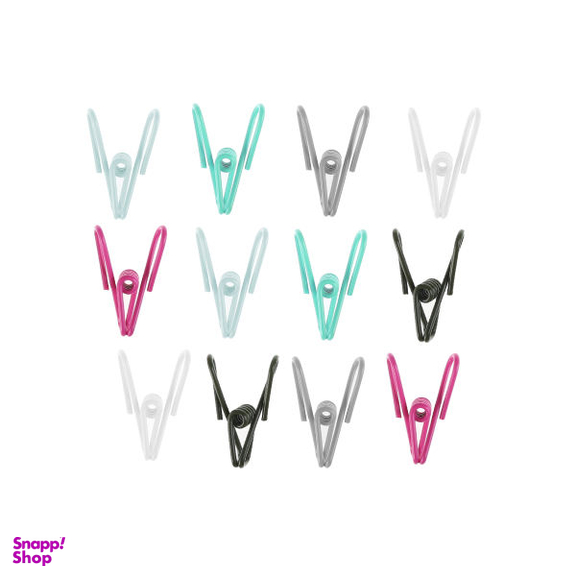 گیره لباس مدل GC4 بسته 12 عددی