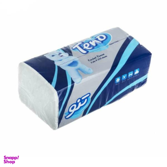 دستمال کاغذی 250 برگ تنو مدل A1