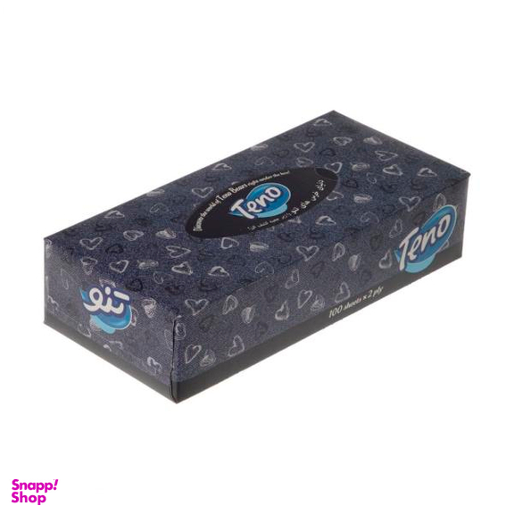 دستمال کاغذی 100 برگ تنو مدل a0055