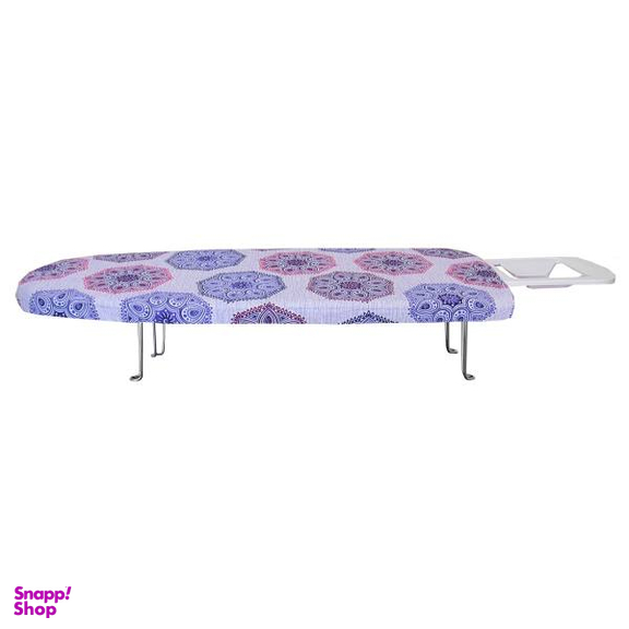 میز اتو پایه کوتاه اوژن مدل 4107 بنفش گل دار