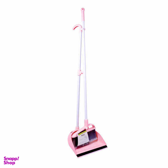 ست جارو همراه با خاک‌انداز لیمون مدل MD767