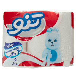 دستمال حوله کاغذی تنو بسته 6 عددی