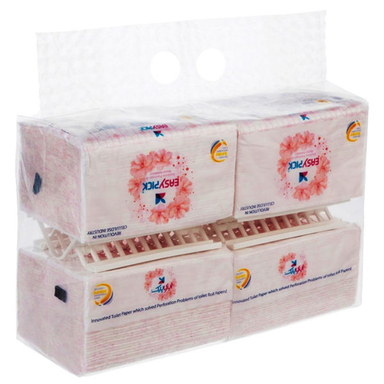 دستمال توالت 50 برگ ایزی پیک (Easy Pick) مدل New بسته 4 عددی