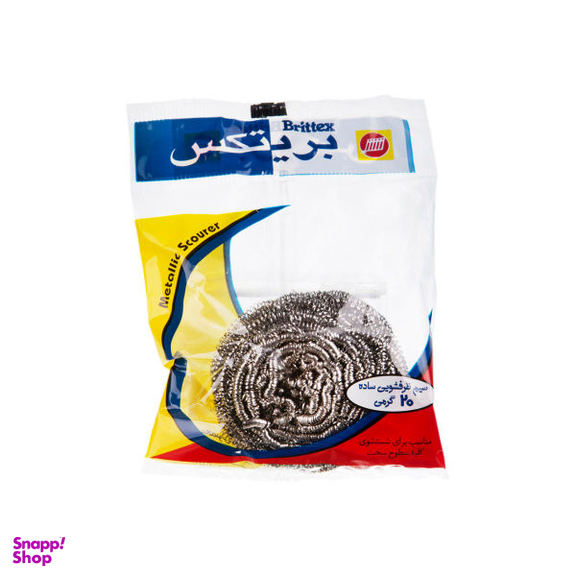 سیم ظرفشویی بریتکس مدل metallic scourer