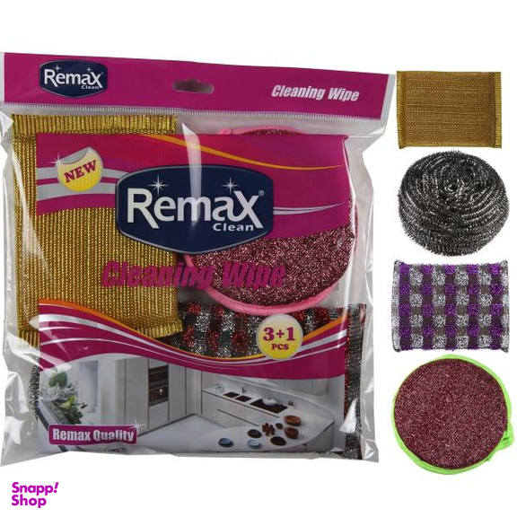 سیم و اسکاچ ریمکس مدل max quality بسته 4 عددی