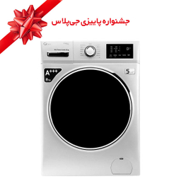 ماشین لباسشویی جی پلاس مدل GWM-K8220W ظرفیت 8 کیلوگرم