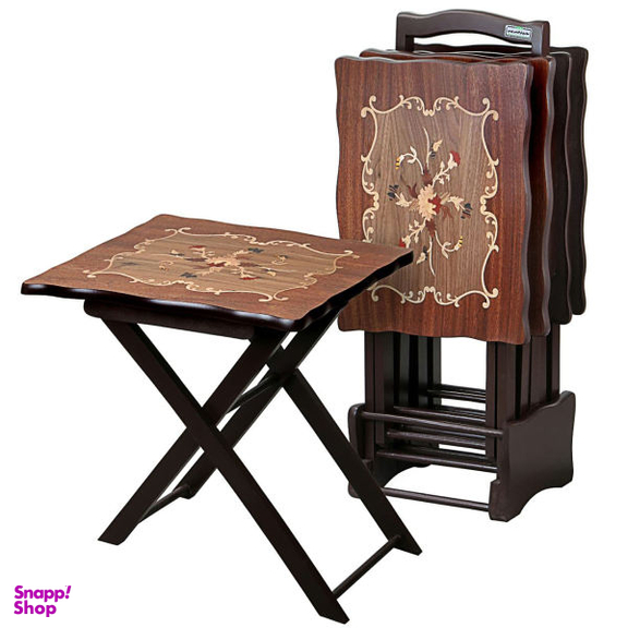 میز عسلی مدل roze کد 8000 بسته چهار عددی