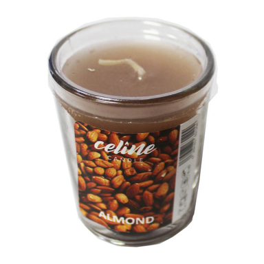 شمع لیوانی سلین (Celine) مدل Almond