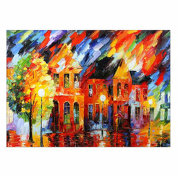تابلو شاسی ونسونی طرح Famous Modern Day Art سایز 50x70 سانتی متر
