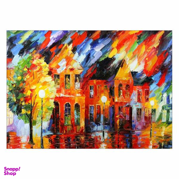 تابلو شاسی ونسونی طرح Famous Modern Day Art سایز 50x70 سانتی متر
