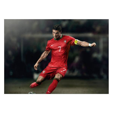 تابلو شاسی ونسونی طرح Cristiano Ronaldo Euro 2016 سایز 50x70 سانتی متر