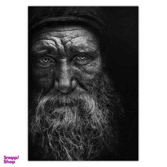 تابلو شاسی ونسونی طرح Stare To The Death سایز 50x70 سانتی متر