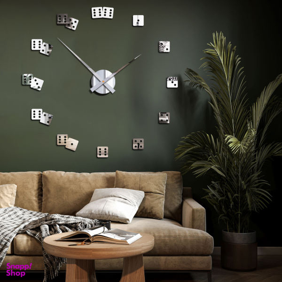 ساعت دیواری اِلِنسی مدل تاس