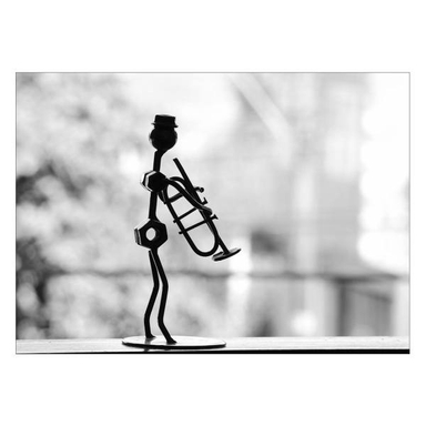 تابلو شاسی ونسونی طرح Nuty Musician سایز 50x70 سانتی متر