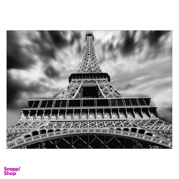 تابلو شاسی ونسونی طرح Up Close Eiffel سایز 50x70 سانتی متر